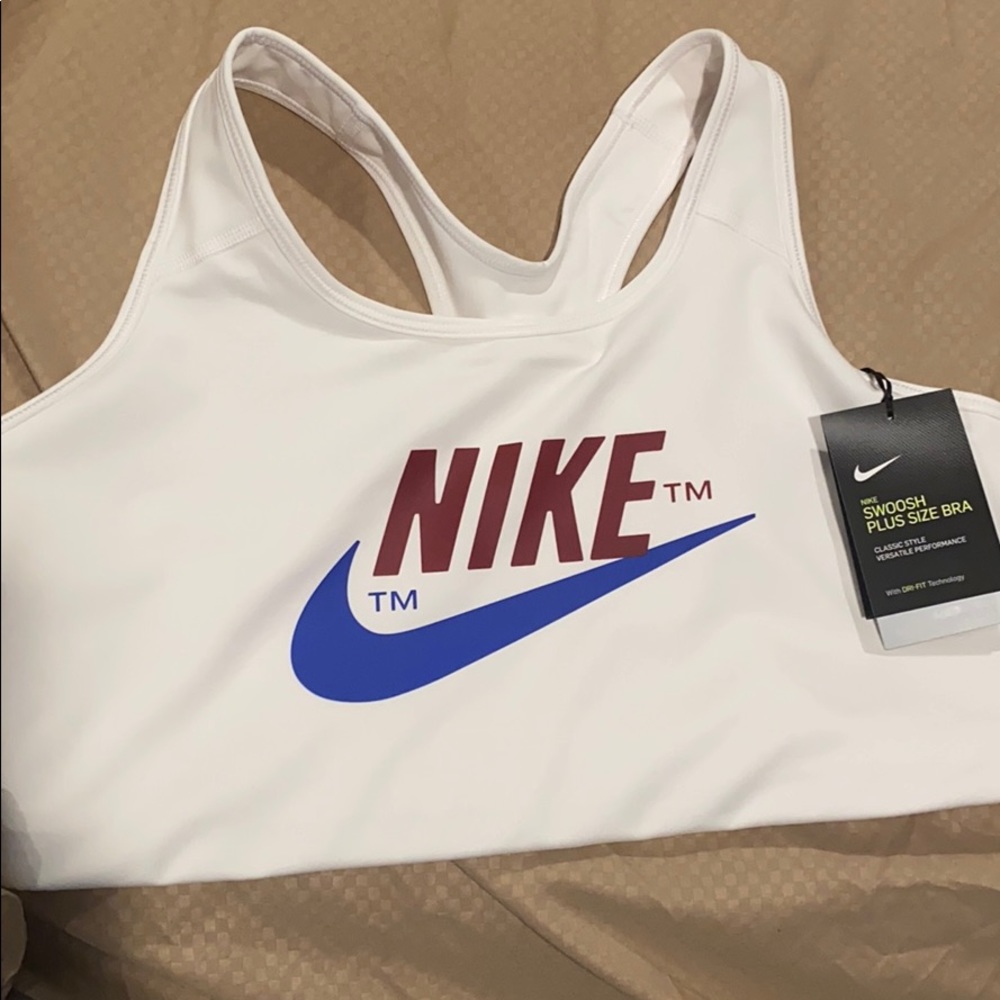 Nike swoosh bra